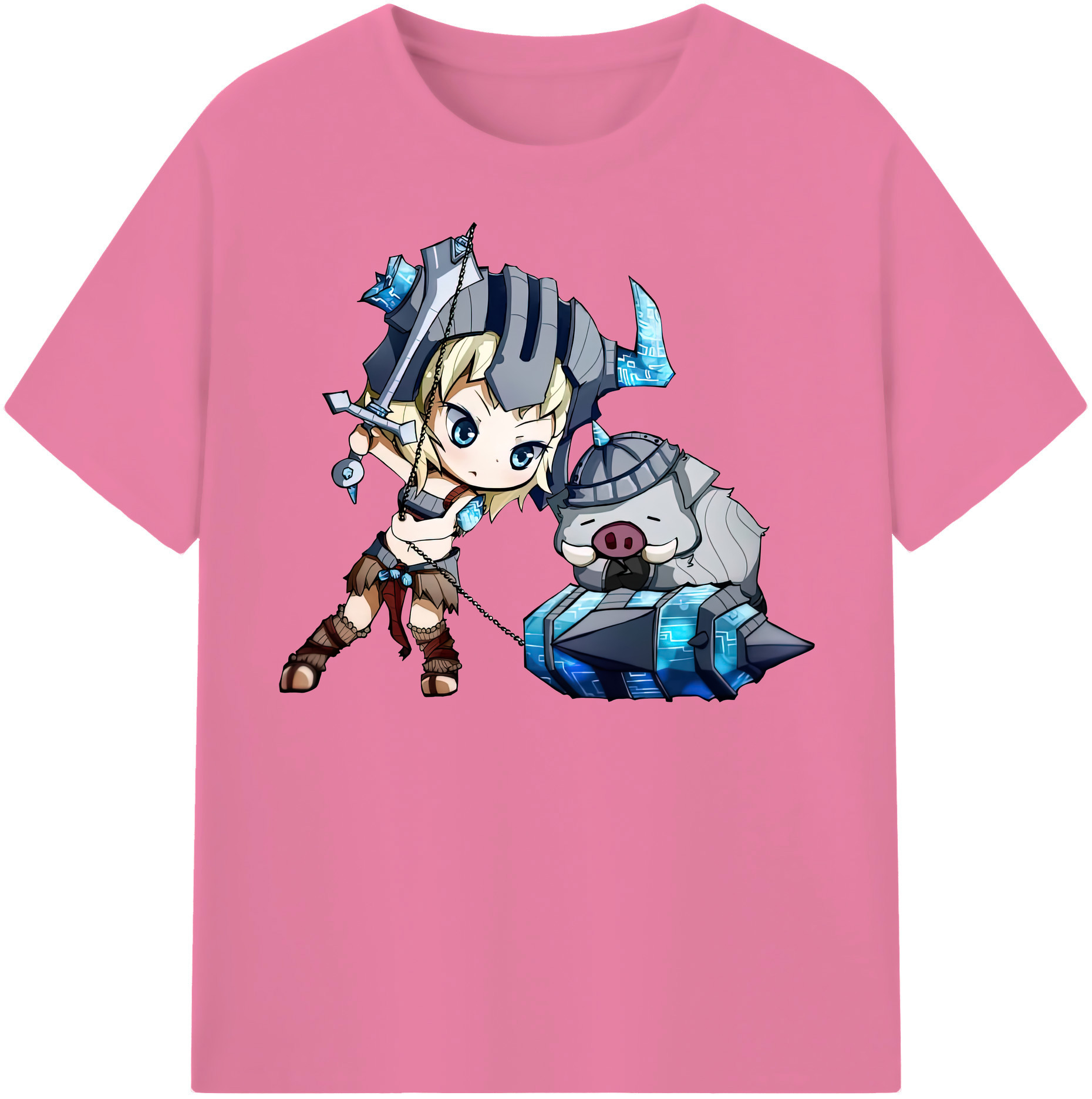 リーグ・オブ・レジェンド League of Legends LOL 綿100％半袖Tシャツ（フロントプリント）